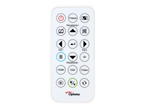 Optoma W400LVe - Projektor DLP - przenośny - 3D - 4000 lumeny ANSI - WXGA (1280 x 800) - 16:10 - 1080p