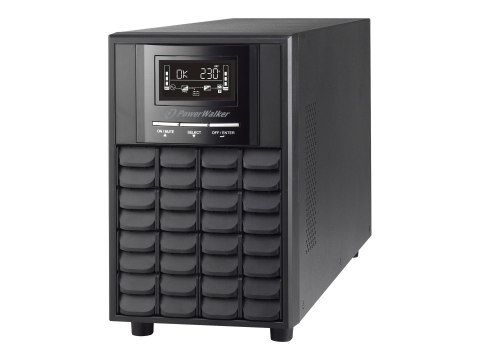 PowerWalker VI 2000 CW - UPS - AC 162-290 V - 1400 wat - 2000 VA - 7 Ah - RS-232, USB - złącza wyjściowe: 8