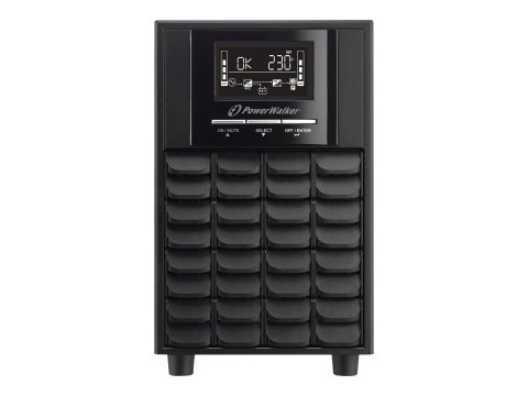 PowerWalker VI 2000 CW - UPS - AC 162-290 V - 1400 wat - 2000 VA - 7 Ah - RS-232, USB - złącza wyjściowe: 8
