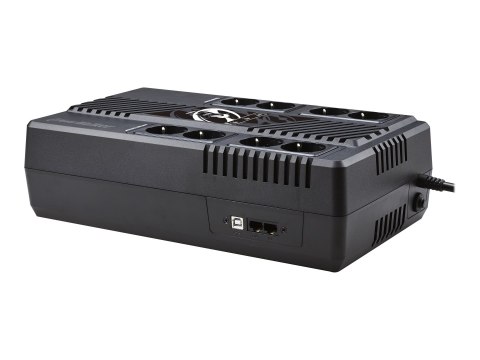 PowerWalker VI 800 MS FR - UPS - AC 230 V - 480 wat - 800 VA - 9 Ah - USB - złącza wyjściowe: 8 - Francja