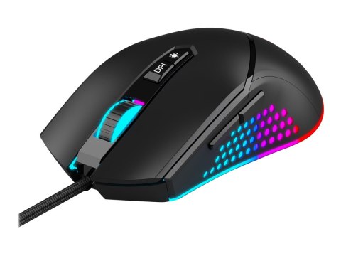 Sandberg Azazinator Mouse 6400 - Mysz - 7 przyciski - przewodowa - USB 2.0