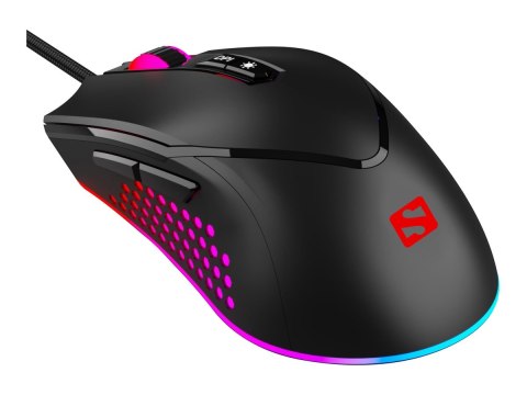 Sandberg Azazinator Mouse 6400 - Mysz - 7 przyciski - przewodowa - USB 2.0