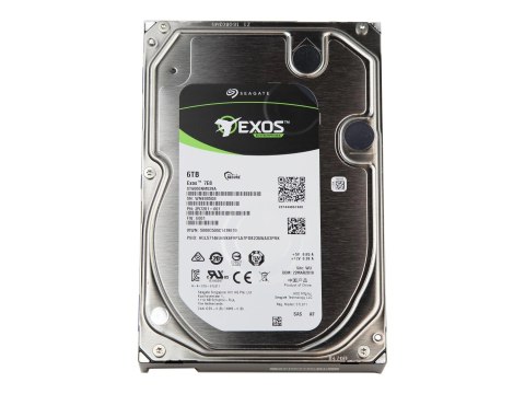 Seagate Exos 7E8 ST6000NM029A - Dysk twardy - 6 TB - wewnętrzny - 3,5" - SAS 12Gb/s - 7200 obr/min - bufor: 256 MB