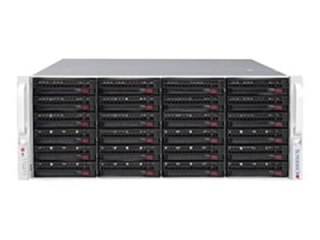 Supermicro SC846 BE1C-R1K23B - Montowany w stojaku 4U - wzbogacone rozszerzone ATX - SATA/SAS - wymiana podczas pracy 1200 wat -