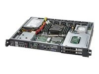 Supermicro SuperServer 1019P-FHN2T - Serwer - montowany w stojaku 1U - pojedynczy - bez CPU - RAM 0 GB - SATA - wymiana podczas 