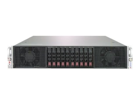 Supermicro SuperServer 2029GP-TR - Serwer - montowany w stojaku 2U - podwójny - bez CPU - RAM 0 GB - wymiana podczas pracy 2,5" 