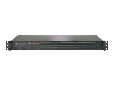Supermicro SuperServer 5019C-L - Serwer - montowany w stojaku 1U - pojedynczy - bez CPU - RAM 0 GB - brak HDD - AST2500 - Gigabi