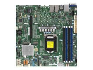 Supermicro SuperServer 5019C-M - Serwer - montowany w stojaku 1U - pojedynczy - bez CPU - RAM 0 GB - SATA - wymiana podczas prac