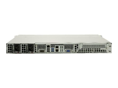 Supermicro SuperServer 5019P-MR - Serwer - montowany w stojaku 1U - pojedynczy - bez CPU - RAM 0 GB - SATA - wymiana podczas pra