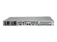 Supermicro SuperServer 5019P-MTR - Serwer - montowany w stojaku 1U - pojedynczy - bez CPU - RAM 0 GB - SATA - wymiana podczas pr