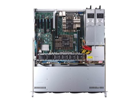 Supermicro SuperServer 6019P-MTR - Serwer - montowany w stojaku 1U - podwójny - bez CPU - RAM 0 GB - SATA - wymiana podczas prac