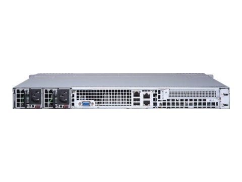 Supermicro SuperServer 6019P-MTR - Serwer - montowany w stojaku 1U - podwójny - bez CPU - RAM 0 GB - SATA - wymiana podczas prac