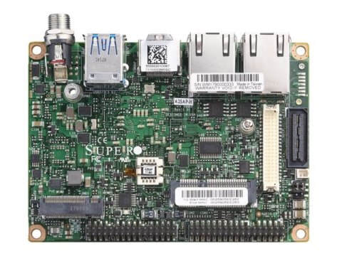 Supermicro SuperServer E50-9AP-L - Serwer - USFF 1 x Atom x5 E3940 - RAM 0 GB - brak HDD - HD Graphics 500 - Gigabit Ethernet - 