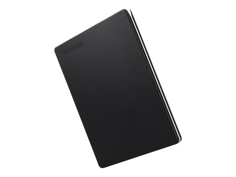 Toshiba Canvio Slim - Dysk twardy - 1 TB - zewnętrzny (przenośne) - 2,5" - USB 3.2 Gen 1 - czarny
