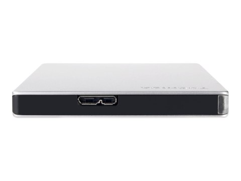 Toshiba Canvio Slim - Dysk twardy - 2 TB - zewnętrzny (przenośne) - 2,5" - USB 3.2 Gen 1 - srebrny