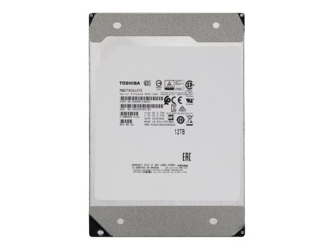 Toshiba MG07SCA Series MG07SCA12TE - Dysk twardy - 12 TB - wewnętrzny - 3,5" - SAS 12Gb/s - nearline - 7200 obr/min - bufor: 256