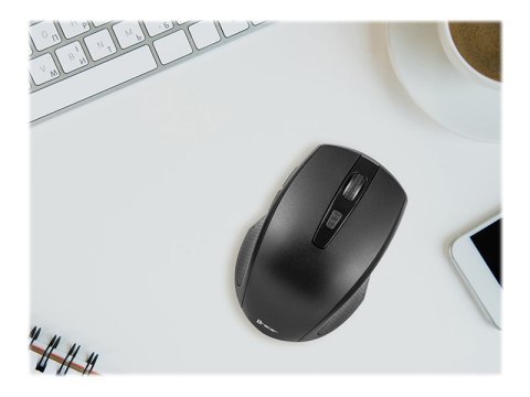 Tracer Deal - Mysz - praworęczna - optyczna - 6 przyciski - bezprzewodowa - 2.4 GHz - odbiornik bezprzewodowy USB - czarny