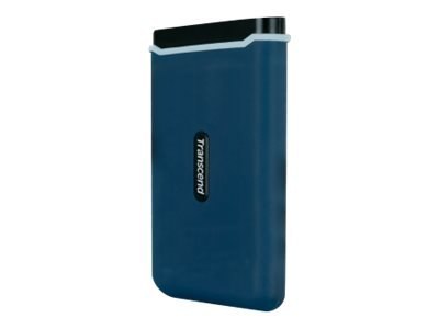 Transcend ESD350C - SSD - 250 GB - zewnętrzny (przenośne) - M.2 - USB 3.1 Gen 2 - marynarski błękit