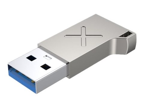 Unitek - Przejściówka USB - USB Typ A (M) do USB-C (F) - USB 3.1 - srebrny