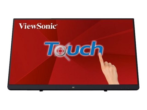 ViewSonic TD2230 - Monitor LED - 22" (21.5" widoczny) - ekran dotykowy - 1920 x 1080 Full HD (1080p) - ADS-IPS - 250 cd/m² - 100