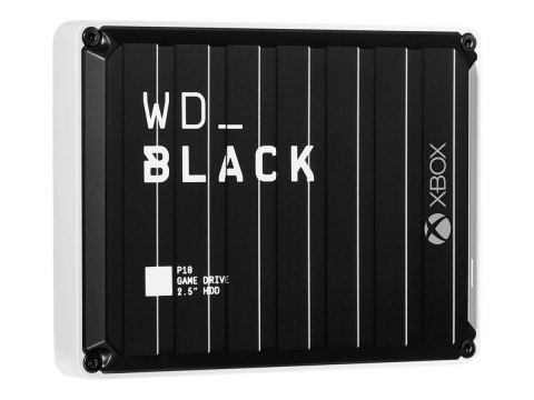 WD_BLACK P10 Game Drive for Xbox One WDBA5G0040BBK - Dysk twardy - 4 TB - zewnętrzny (przenośne) - USB 3.2 Gen 1 - czerń z białą