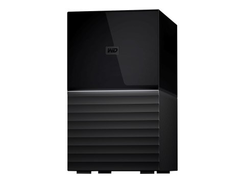 WD My Book Duo WDBFBE0360JBK - Macierz dyskowa - 36 TB - 2 wnęki - HDD 18 TB x 2 - USB 3.1 Gen 1 (zewnętrzna)