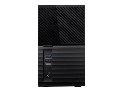 WD My Book Duo WDBFBE0360JBK - Macierz dyskowa - 36 TB - 2 wnęki - HDD 18 TB x 2 - USB 3.1 Gen 1 (zewnętrzna)