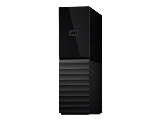 WD My Book WDBBGB0160HBK - Dysk twardy - zaszyfrowany - 16 TB - zewnętrzny (komputer stacjonarny) - USB 3.0 - 256 bitów AES - cz