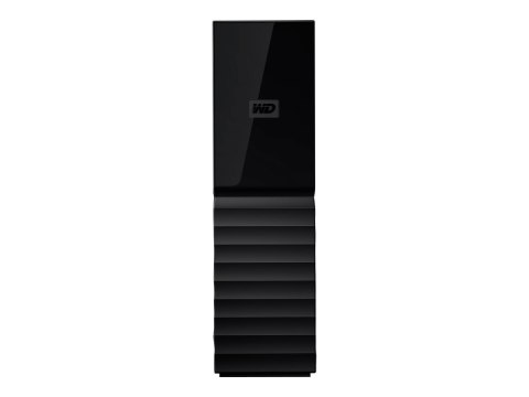 WD My Book WDBBGB0180HBK - Dysk twardy - zaszyfrowany - 18 TB - zewnętrzny (komputer stacjonarny) - USB 3.0 - 256 bitów AES - cz