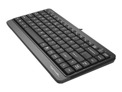 A4Tech Fstyler FK11 - Klawiatura - USB - QWERTY - US - szary