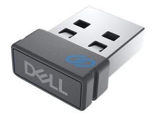 Dell Universal Pairing Receiver WR221 - Odbiornik myszy bezprzewodowej/klawiatury - USB, RF 2,4 GHz - tytanowo-szary