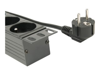 EnerGenie EG-PDU-014-F - Jednostka dystrybucji zasilania (montowany w stojaku) - AC 250 V - 3680 wat - złącza wyjściowe: 8 (8 x 