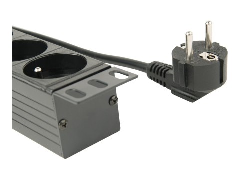 EnerGenie EG-PDU-014-F - Jednostka dystrybucji zasilania (montowany w stojaku) - AC 250 V - 3680 wat - złącza wyjściowe: 8 (8 x 