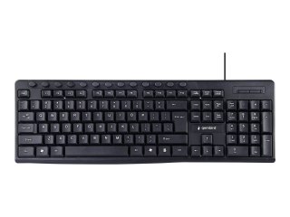 Gembird KB-UM-107 - Klawiatura - USB - US - czarny