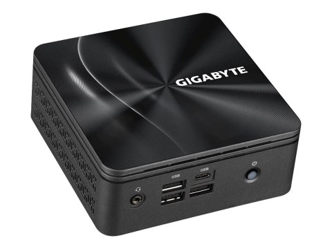 Gigabyte BRIX s GB-BRR5H-4500 (rev. 1.0) - Komputer barebone - Ultra Compact PC Kit 1 x Ryzen 5 4500U / do 4 GHz - RAM 0 GB - Ra