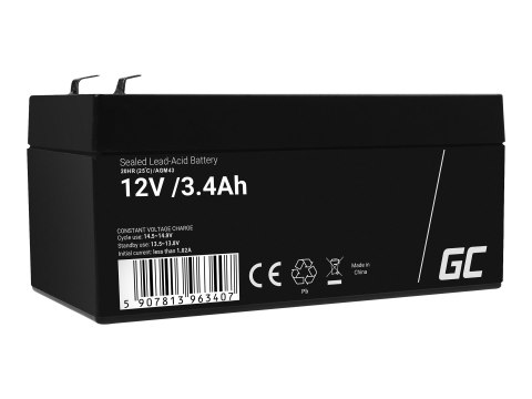 Green Cell - Bateria do UPSa - 1 x bateria - kwasowo-ołowiowy - 3.4 Ah - czarny