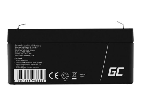 Green Cell - Bateria - kwasowo-ołowiowy - 3.4 Ah - czarny