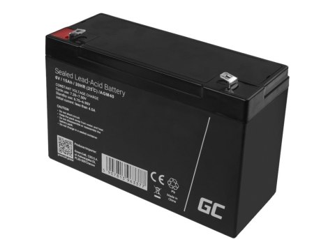Green Cell - Bateria systemu alarmowego - kwasowo-ołowiowy - 15 Ah