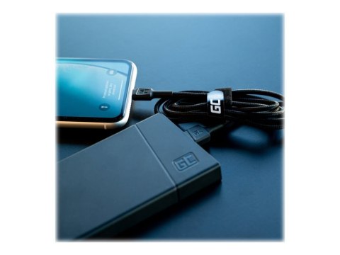Green Cell Ray - Kabel Lightning - Lightning męski do USB męski - 1.2 m - podwójne ekranowanie - czarny (pakiet 3)