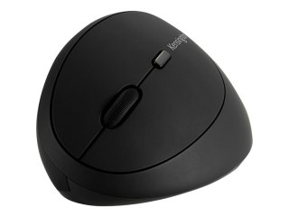 Kensington Pro Fit Ergo Wireless Mouse - Mysz pionowa - ergonomiczna - dla leworęcznych - 6 przyciski - bezprzewodowa - 2.4 GHz