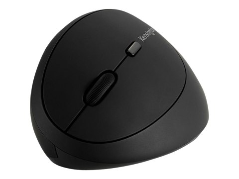 Kensington Pro Fit Ergo Wireless Mouse - Mysz pionowa - ergonomiczna - dla leworęcznych - 6 przyciski - bezprzewodowa - 2.4 GHz