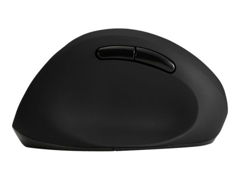 Kensington Pro Fit Ergo Wireless Mouse - Mysz pionowa - ergonomiczna - dla leworęcznych - 6 przyciski - bezprzewodowa - 2.4 GHz