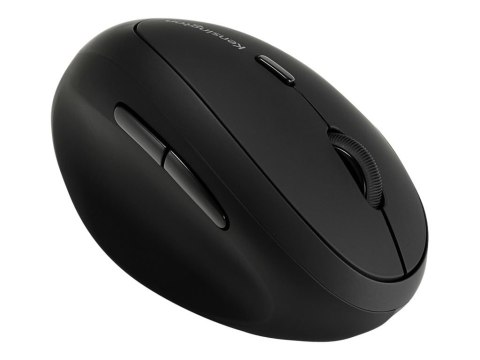 Kensington Pro Fit Ergo Wireless Mouse - Mysz pionowa - ergonomiczna - dla leworęcznych - 6 przyciski - bezprzewodowa - 2.4 GHz