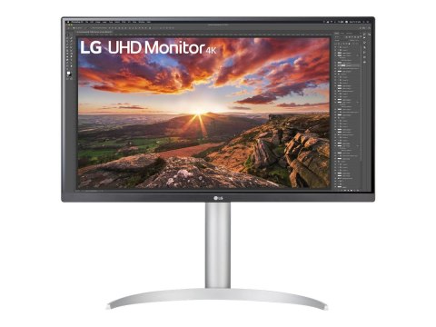 LG 27UP850-W - Monitor LED - 27" - 3840 x 2160 4K @ 60 Hz - IPS - 400 cd/m² - 1200:1 - DisplayHDR 400 - 5 ms - 2xHDMI, DisplayPo