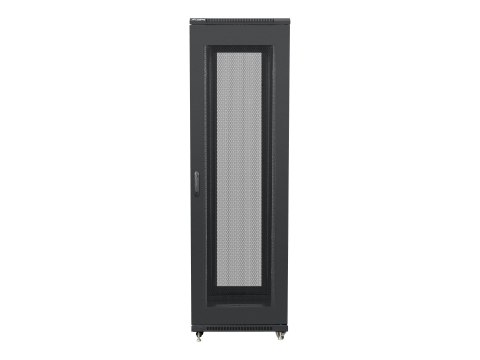 Lanberg - Stojak szafa - z 4 wentylatory chłodzące - 230 V - czarny, RAL 9004 - 42U - 19"