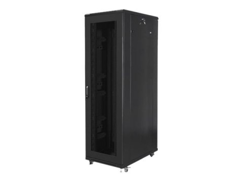 Lanberg - Stojak szafa - z 4 wentylatory chłodzące - 230 V - czarny, RAL 9004 - 42U - 19"