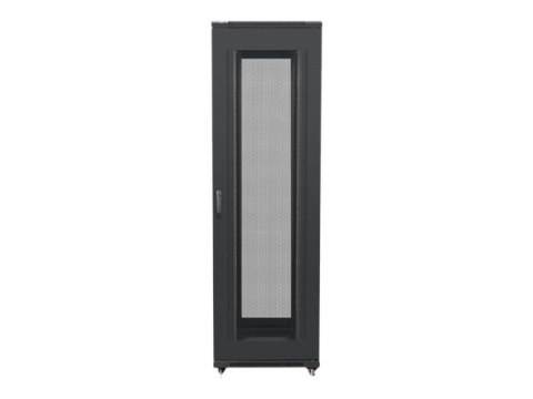 Lanberg - Stojak szafa - z 4 wentylatory chłodzące - 230 V - czarny, RAL 9004 - 42U - 19"