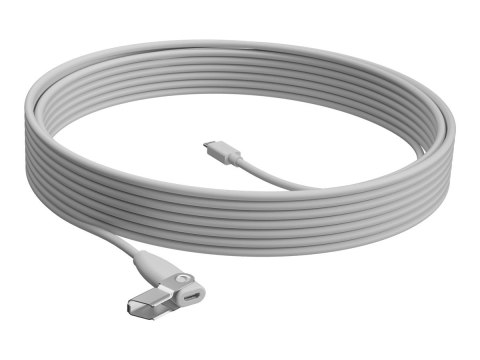 Logitech Rally Mic Pod Extension Cable - Przedłużacz do mikrofonu - 10 m - przewód powietrzny - dla Rally Mic Pod; Rally Bar, Ba