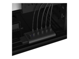NZXT Internal USB Hub AC-IUSBH-M3 - Koncentrator - 4 x USB 2.0 (wewnętrzny)