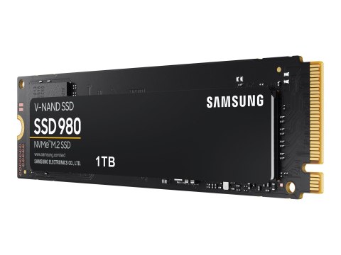 Samsung 980 MZ-V8V1T0BW - SSD - zaszyfrowany - 1 TB - wewnętrzny - M.2 2280 - PCIe 3.0 x4 (NVMe) - 256 bitów AES - TCG Opal Encr